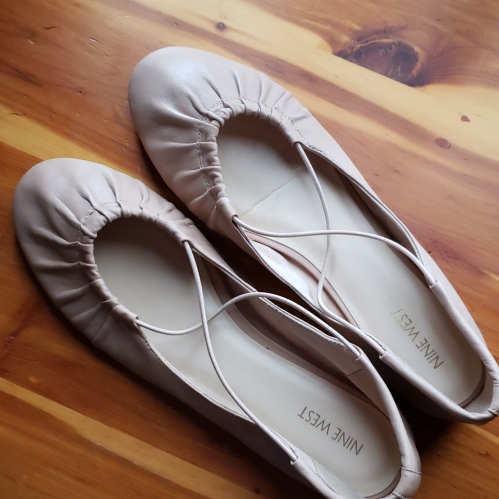 Nine West Leather Flats